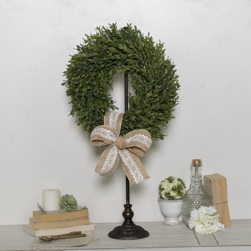 August Grove® Metal Wreath Holder Wayfair